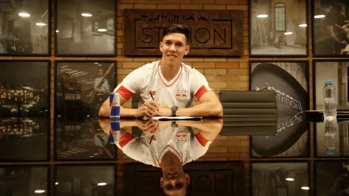 Foto: Divulgação/Red Bull Bragantino – Borbas assinou contrato de cinco temporadas