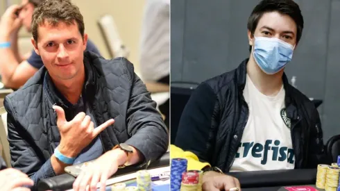 Bruno Volkmann e Nello Neto arrumaram boas premiações (Fotos: Tomas Stacha/PokerStars e Divulgação/BSOP)