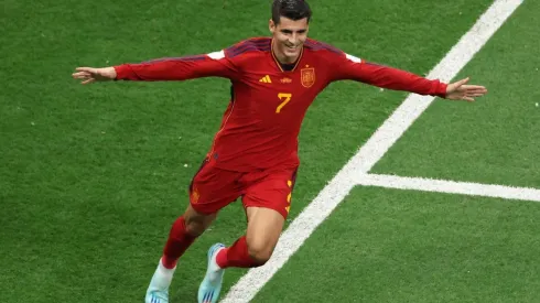 Foto: Clive Brunskill/Getty Images - Morata marcou nos dois jogos até aqui.