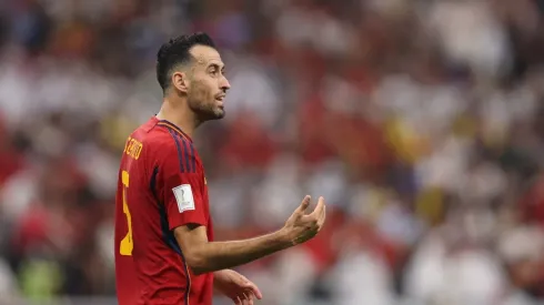 Foto: Richard Heathcote/Getty Images - Busquets admitiu surpresa da Espanha contra o Japão