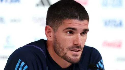 Photo by Christopher Lee/Getty Images - Rodrigo De Paul 'esquece' favoritismo na Copa do Mundo do Qatar.