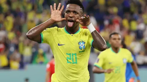 Photo by Clive Brunskill/Getty Images - Vinicius Junior é o grande nome da Seleção Brasileira sem Neymar