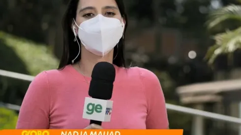 Foto: Reprodução/RPC – Nadja Mauad trouxe informação de acerto do Coritiba com LE