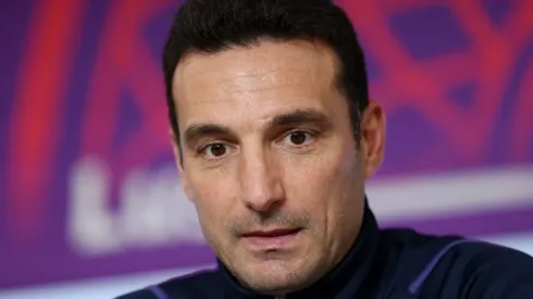 Reprodução/@Argentina - Scaloni deve mudar a escalação da Argentina