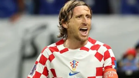 Youssef Loulidi/Fantasista/Getty Images – Luka Modric, principal jogador da Croácia