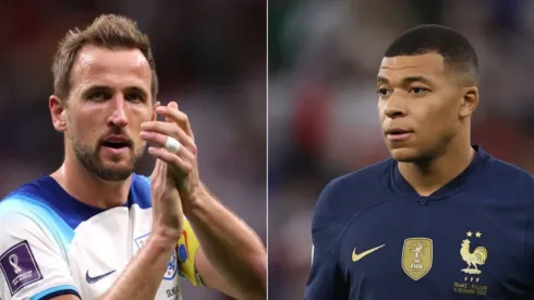 Julian Finney/Getty Images/ Alex Grimm/Getty Images – Harry Kane e Mbappé