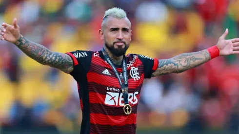 Foto: Buda Mendes/Getty Images - Vidal chegou no meio do ano e já conquistou duas taças.