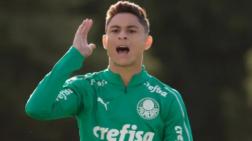 Marcello Zambrana/AGIF - Diogo Barbosa viraliza no Palmeiras
