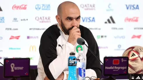 Photo by Alex Pantling/Getty Images - Técnico do Marrocos ativa modo 'sincerão' em coletiva