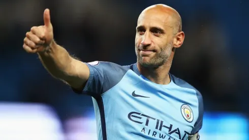 Photo by Clive Mason/Getty Images - Jogador esteve em campo na última Copa do Mundo em que a Argentina chegou até a final