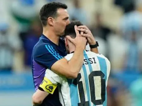 Lionel Scaloni comenta adaptação do elenco para jogar com Messi