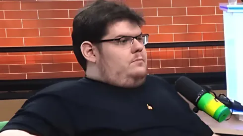 Foto: CazeTV/YouTube - Casimiro causa espanto na internet