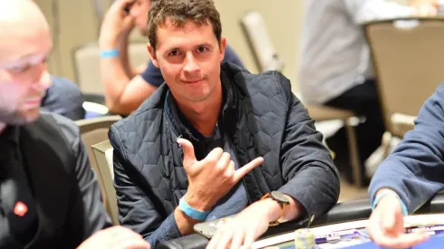 Bruno Volkmann teve uma noite impecável no poker online (Foto: Tomas Stacha/PokerStars)
