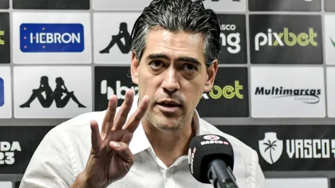 Thiago Ribeiro/AGIF - Bracks em coletiva pelo Vasco.