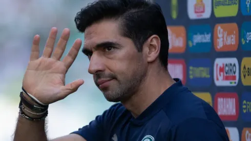 Gil Gomes/AGIF - Abel no Palmeiras.