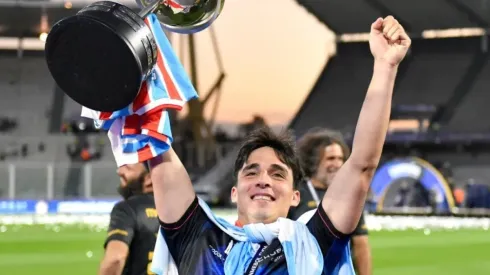 Foto: Hernan Cortez/Getty Images - Lorenzo Faravelli, do Ind. Del Valle, foi oferecido ao Santos