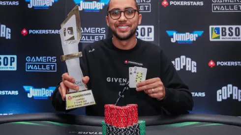 Rafael Moraes venceu o High Rollers do BSOP RJ em 2022 (Foto: Rafael Terra/BSOP)