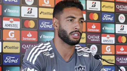 Foto: Bruno Sousa/Atlético Mineiro – Nathan Silva passa por situação inusitada