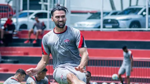 Foto: Victor Ferreira/EC Vitória - Léo Gamalho é uma das esperanças de gol para 2023.