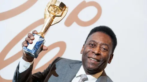 Foto: Jeff Spicer/Getty Images – Pelé foi protagonista da Copa de 1958 com apenas 17 anos.