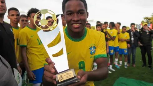 Reprodução/CBF - Endrick 'faz escola' no Cruzeiro