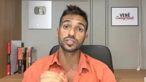 Venê Casagrande trouxe informações sobre cria do Fla – Foto: Reprodução/Youtube