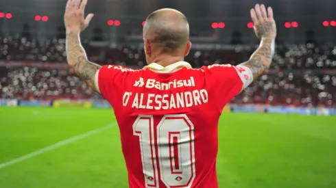 D'Ale se despedindo do Beira-Rio, em uma noite emocionante no Clube do Povo - Foto: Flickr Oficial Sport Club Internacional