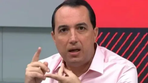 Foto: Reprodução/Sportv - Cereto ficou indignado com a postura do Flamengo.