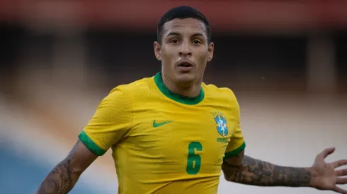 Lucas Figueiredo/CBF - Arana vira assunto no Corinthians