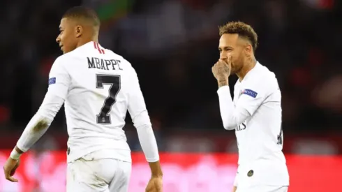 © Photo News/ Técnico do PSG revela é sincero sobre relação de Neymar e Mbappé após goleada.