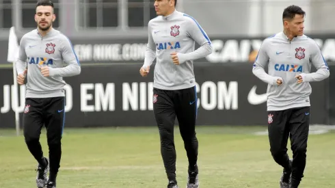 Treino do Corinthians no CT Dr. Joaquim Grava