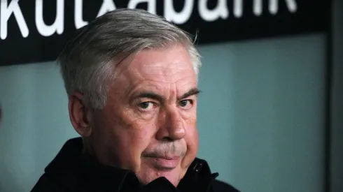 Getty Images. Ancelotti e diretoria do Real Madrid não chegam a acordo sobre a equipe