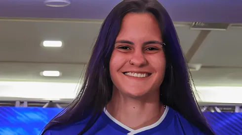 Foto: Foto: Mariana Luz/Agência NTZ/Instagram oficial São José – Letícia Marques é goleira do São José