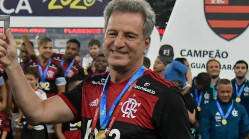 Thiago Ribeiro/AGIF - Landim, presidente do Flamengo.
