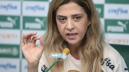 Ettore Chiereguini/AGIF. Leila Pereira fala sobre falta de novidades no Palmeiras
