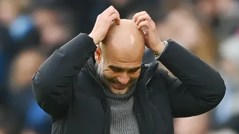 Getty Images/Michael Regan - Pep Guardiola pode sofrer com punição do City