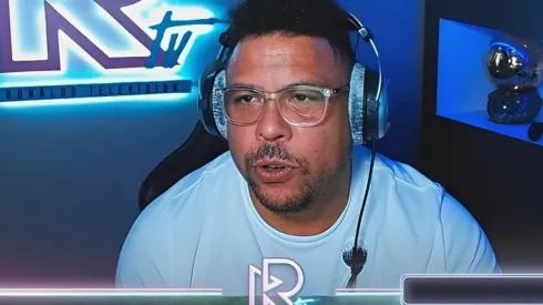 Foto: Reprodução/Twitch - Ronaldo defendeu o Cruzeiro
