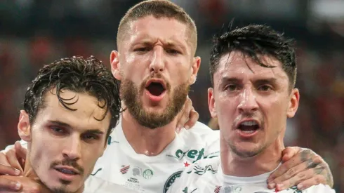 Foto: Gabriel Machado/AGIF - Veiga, Zé Rafael e Piquerez