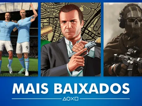 FIFA 23, Grand Theft Auto V e Call of Duty: Modern Warfare II estão entre os títulos mais baixados de janeiro na PS Store