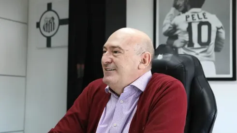 Rueda, presidente do Santos - Foto: Pedro E.G. Azevedo/Santos FC