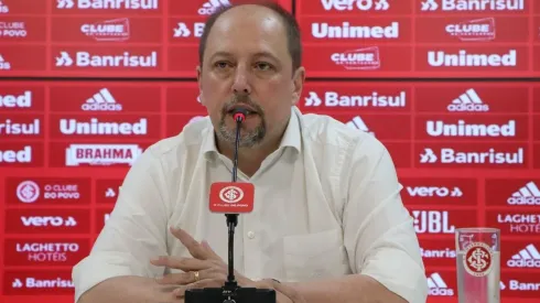 Foto: Ricardo Duarte/Internacional/Divulgação – Barcellos: presidente está em busca de reforços para o Colorado