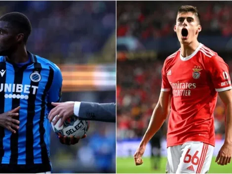 CLUB BRUGGE X BENFICA: ACOMPANHE EM TEMPO REAL