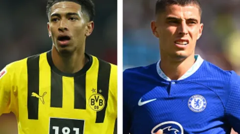 Fotos: Lars Baron/Getty Images e Michael Regan/Getty Images - Bellingham e Havertz são esperanças de Borussia e Chelsea