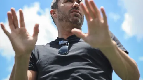 Foto: Pedro Souza / Atletico - Coudet mudou time titular para enfrentar Carabobo-VEN nesta 4ª