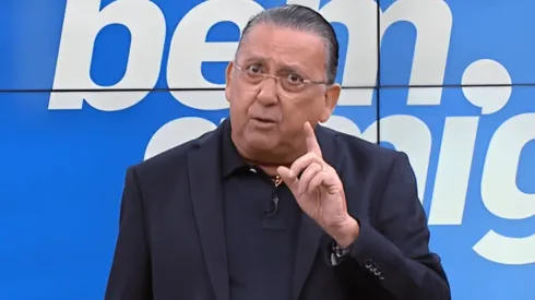 Foto: Reprodução/SporTV - Galvão novamente apareceu para falar do Flamengo.