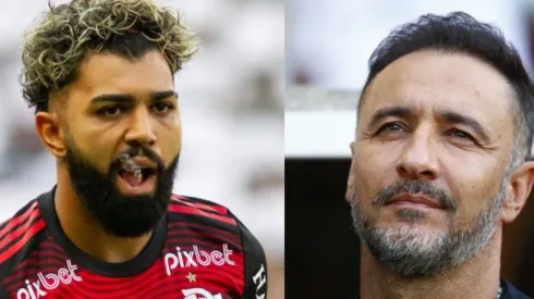 - Gabigol e Vítor Pereira