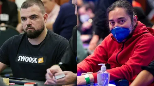 Pedro PAdilha e Rodrigo Seiji representaram o brasil em decisão de poker online (Fotos: Luis Bertazini/Divulgação BSOP e Danny Maxwell/Divulgação/PokerStars)