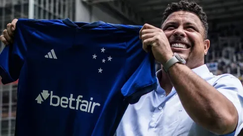 Foto: (Gustavo Aleixo/Cruzeiro) - Dono de 90% das ações da SAF do Cruzeiro, Ronaldo também é embaixador da Betfair