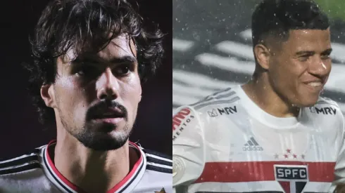 Fotos: Ettore Chiereguini/AGIF e Marcello Zambrana/AGIF - Igor Gomes e Sara: meias deixaram o São Paulo recentemente