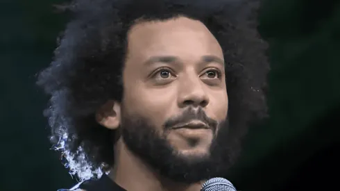 Foto: Reprodução/Fluminense TV - Marcelo se apresentou ao Fluminense